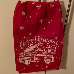 Holiday kitchen towel